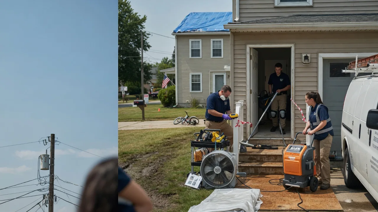 Water Damage Repair in Overbrook, KS near me